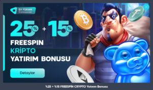Freespin Crypto Yatırım Bonusu